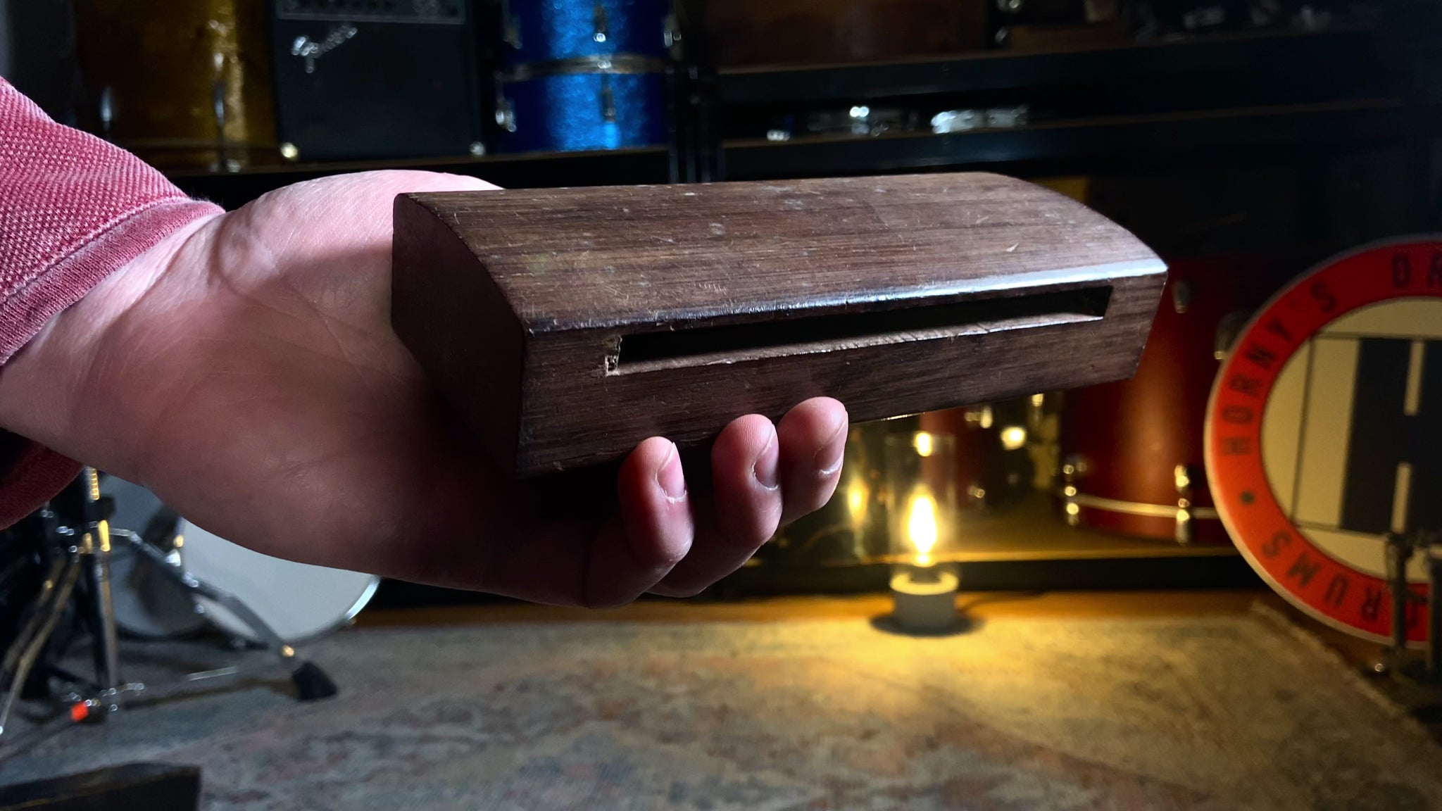 Vintage High Wood Block Percussion