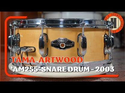 Tama 'AM255' Artwood 14x5.5" Snare in Super Maple Finish - 2003