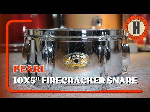 Pearl 'Fire Cracker' 10x5" Steel Snare Drum