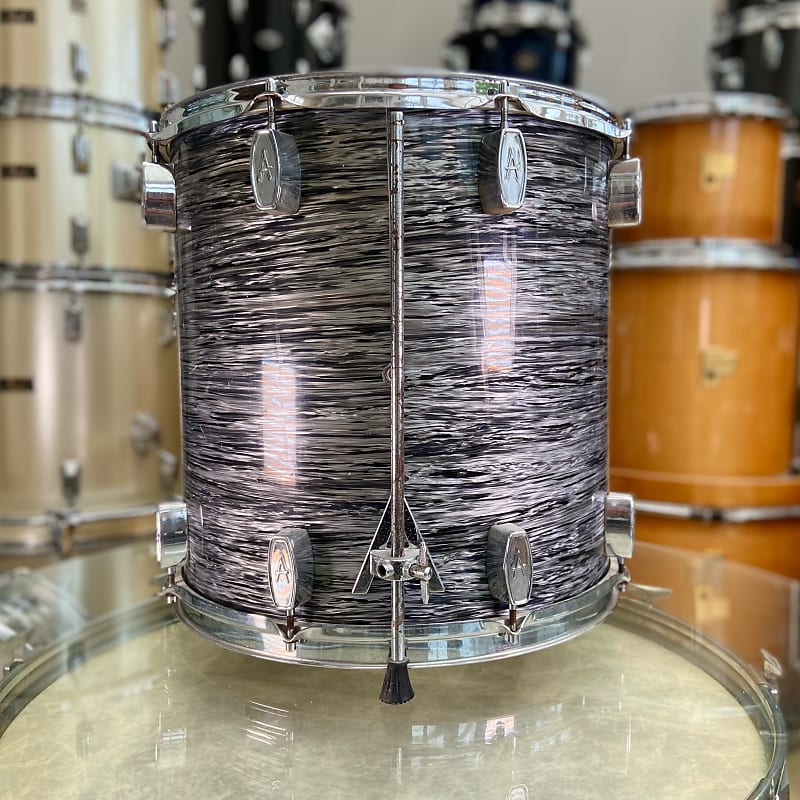 AJAX Nu Sound '6983' 16x16" Floor Tom 1960's Black Oyster