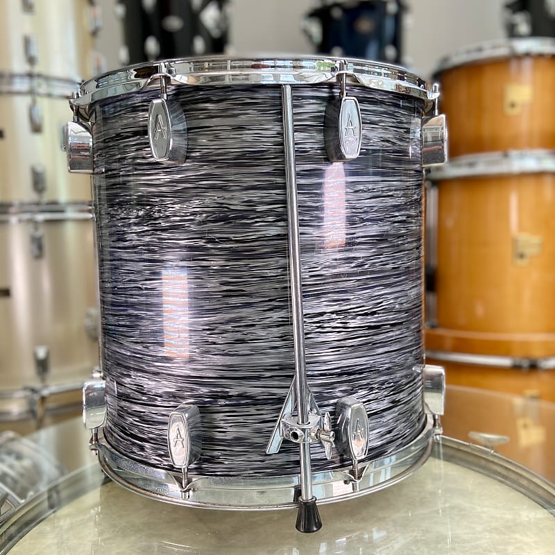 AJAX Nu Sound '6983' 16x16" Floor Tom 1960's Black Oyster
