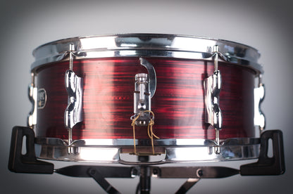 Premier Olympic '1182' Snare Drum in Red Silk Pearl - 1966