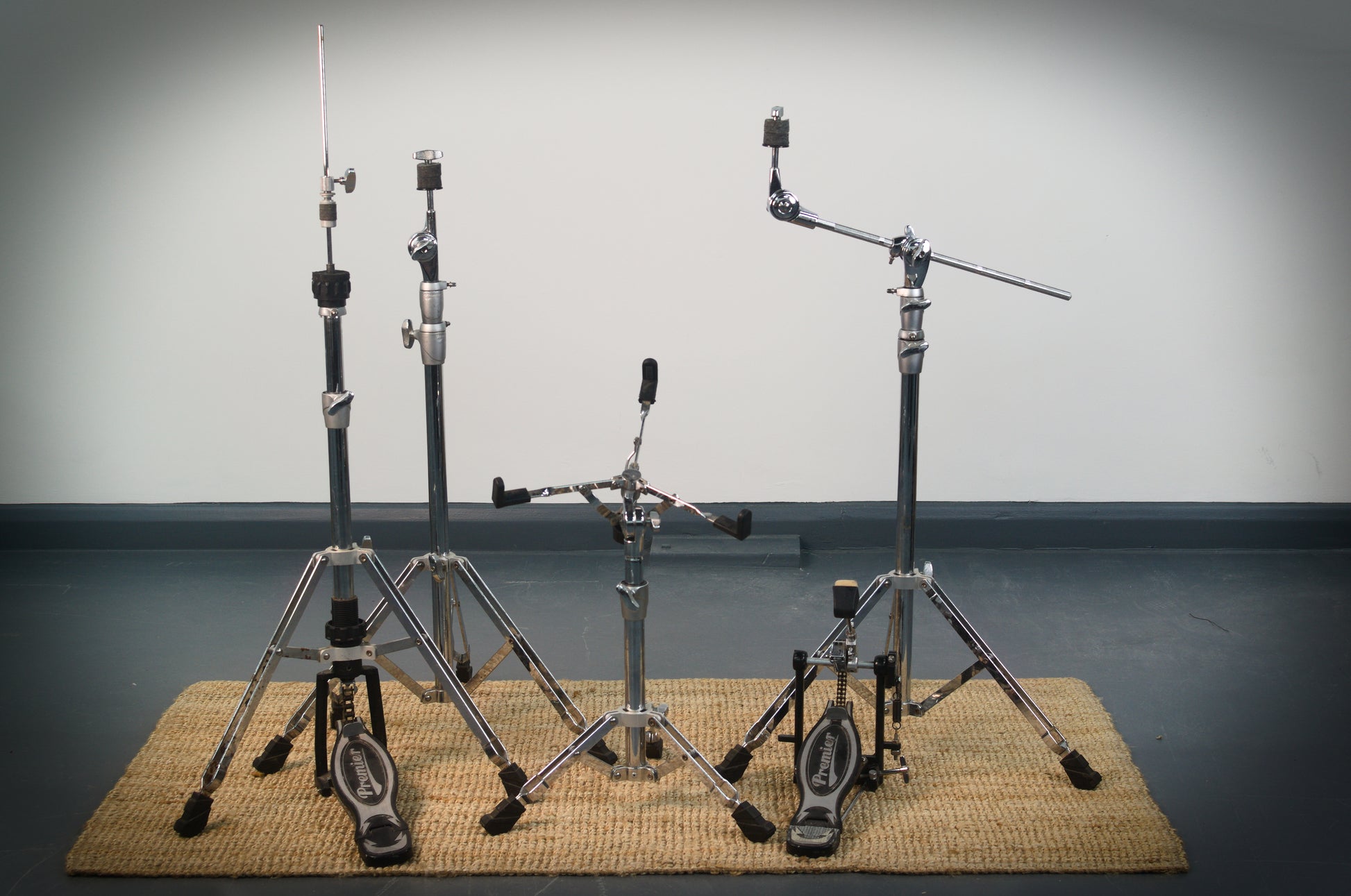 Premier 4000 Series Hardware Pack (Hi-hat, Straight, Boom Cymbal Stands, Snare Stand & Bass Drum Ped