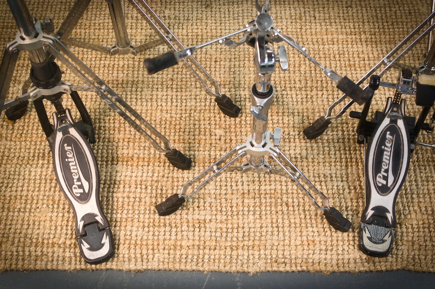 Premier 4000 Series Hardware Pack (Hi-hat, Straight, Boom Cymbal Stands, Snare Stand & Bass Drum Ped