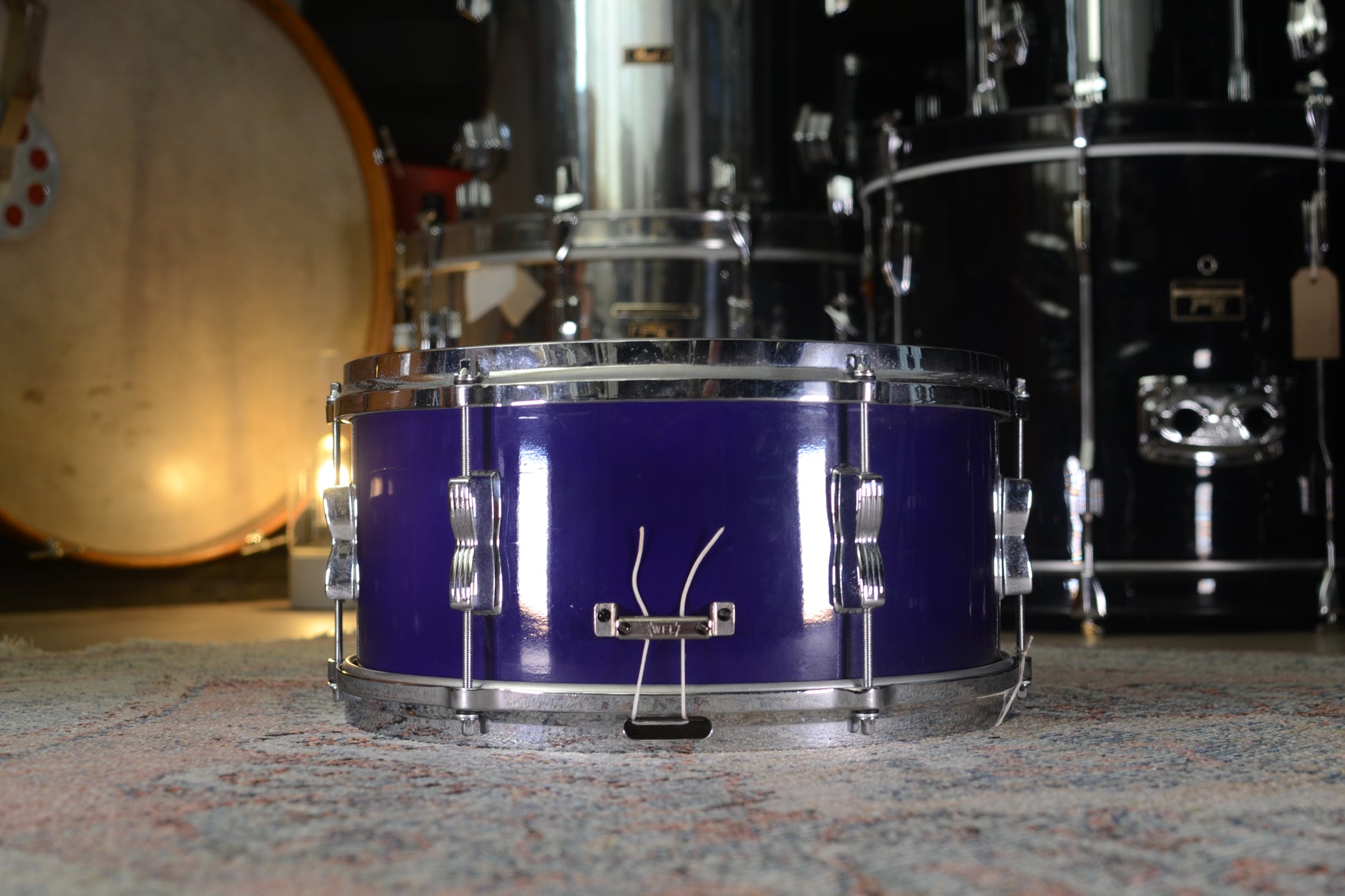 WFL Ludwig 'Supreme Concert' 14" x 6.5" Snare Drum - 1950's