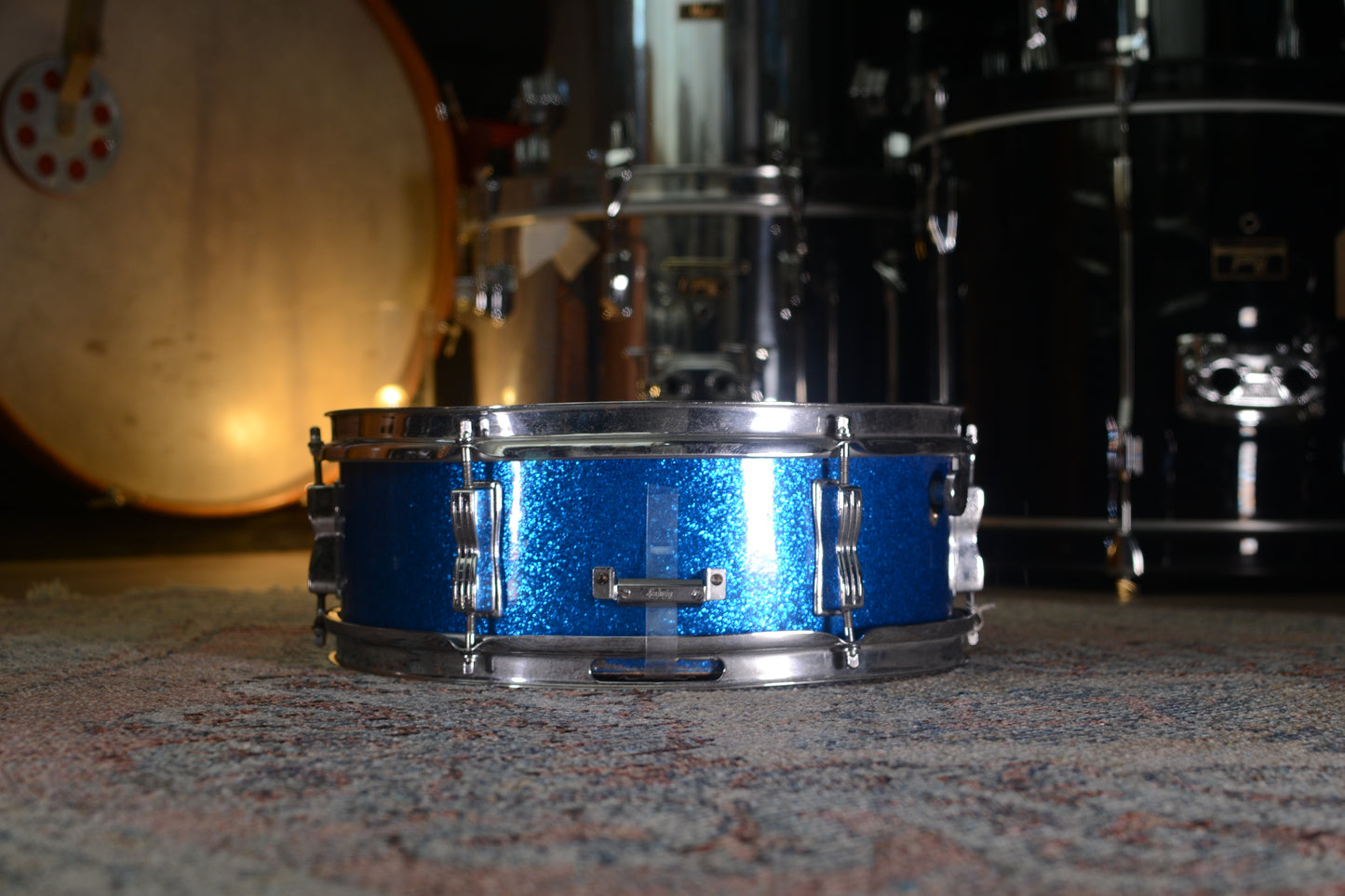 Ludwig Pioneer 14x5.5" Snare Drum in Sparkling Blue Pearl - 1967