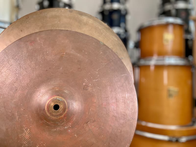 Hayman 14" 'Phase 1' Hi-Hat Cymbals - 594g / 603g - 1960's