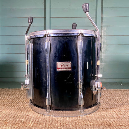 Pearl MLX All Maple Shell 16x16" Floor Tom in Piano Black - 1988