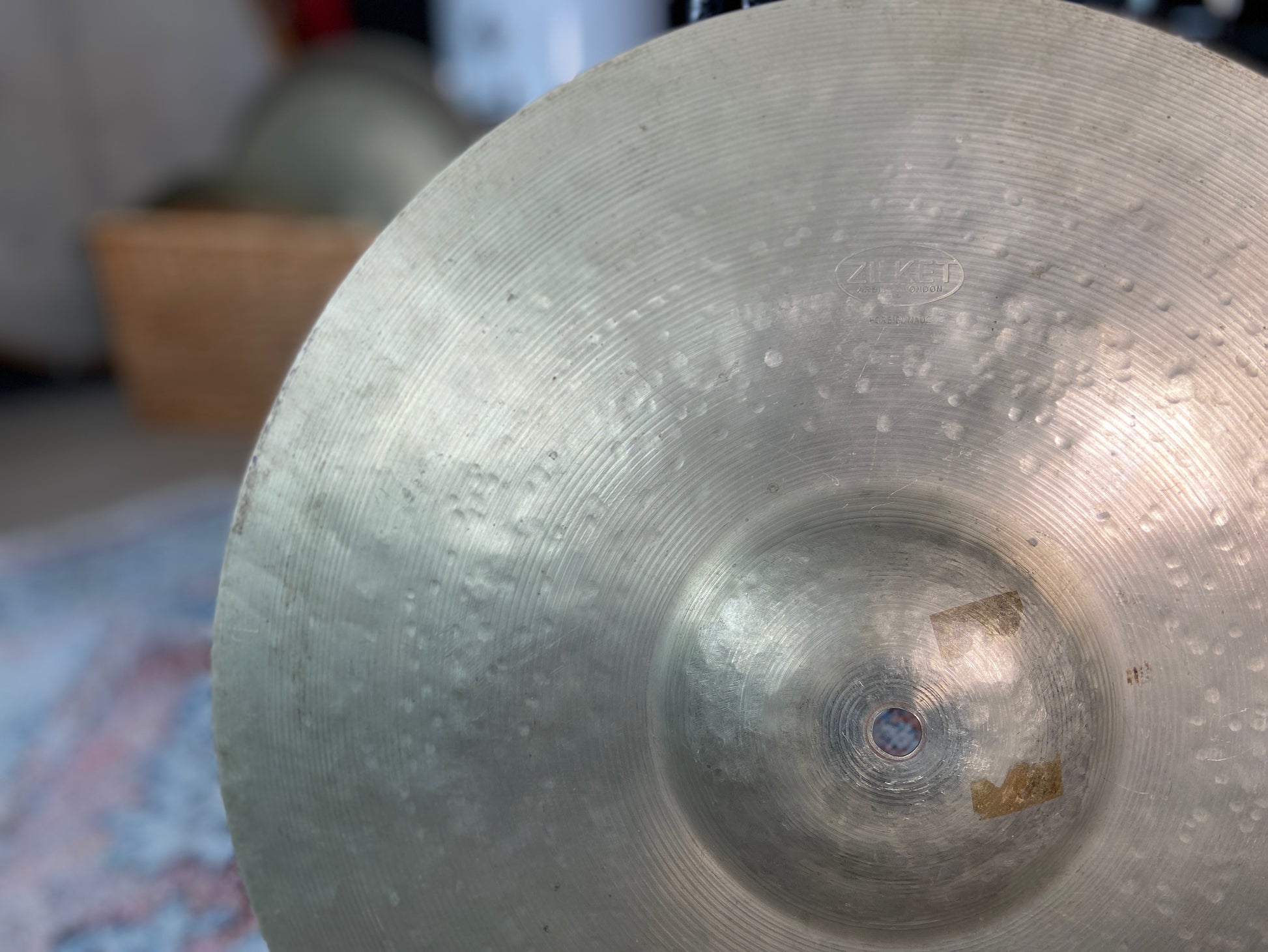 Zilket 16" Crash Cymbal Re-hammered - 864g