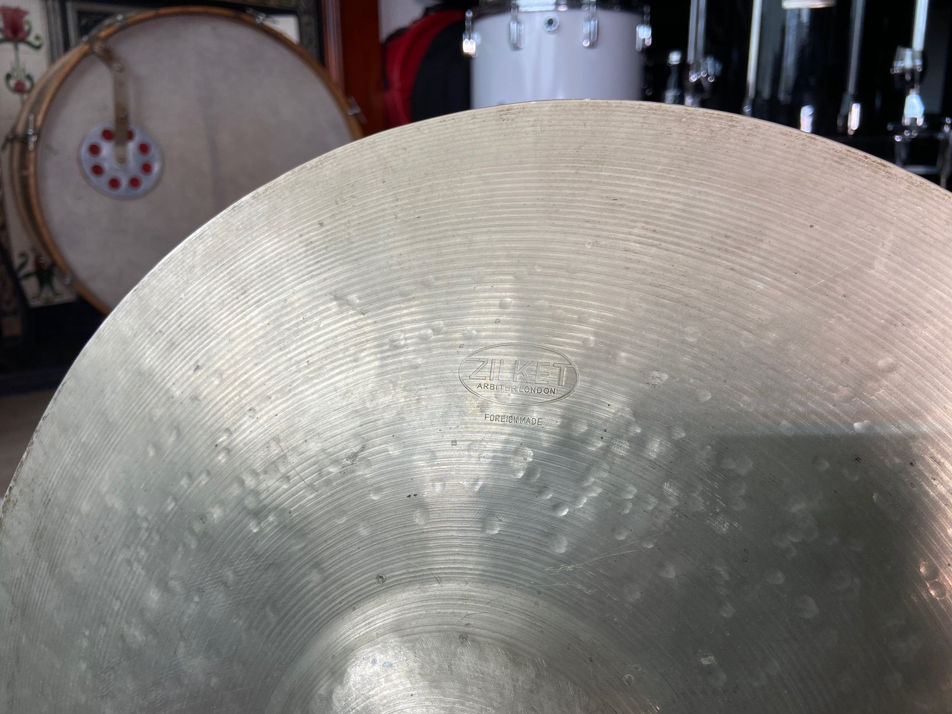 Zilket 16" Crash Cymbal Re-hammered - 864g