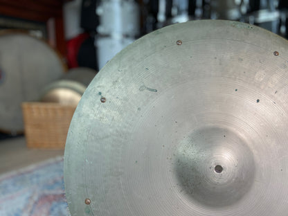 Zyn 20" Vintage Rivet Crash-Ride Cymbal - 1960's - 1683g