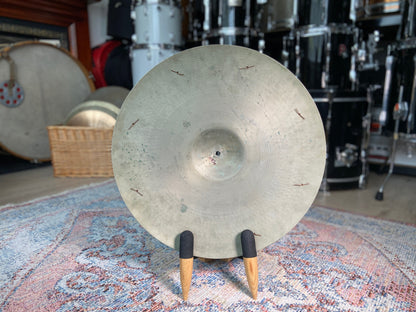 Zyn 20" Vintage Rivet Crash-Ride Cymbal - 1960's - 1683g