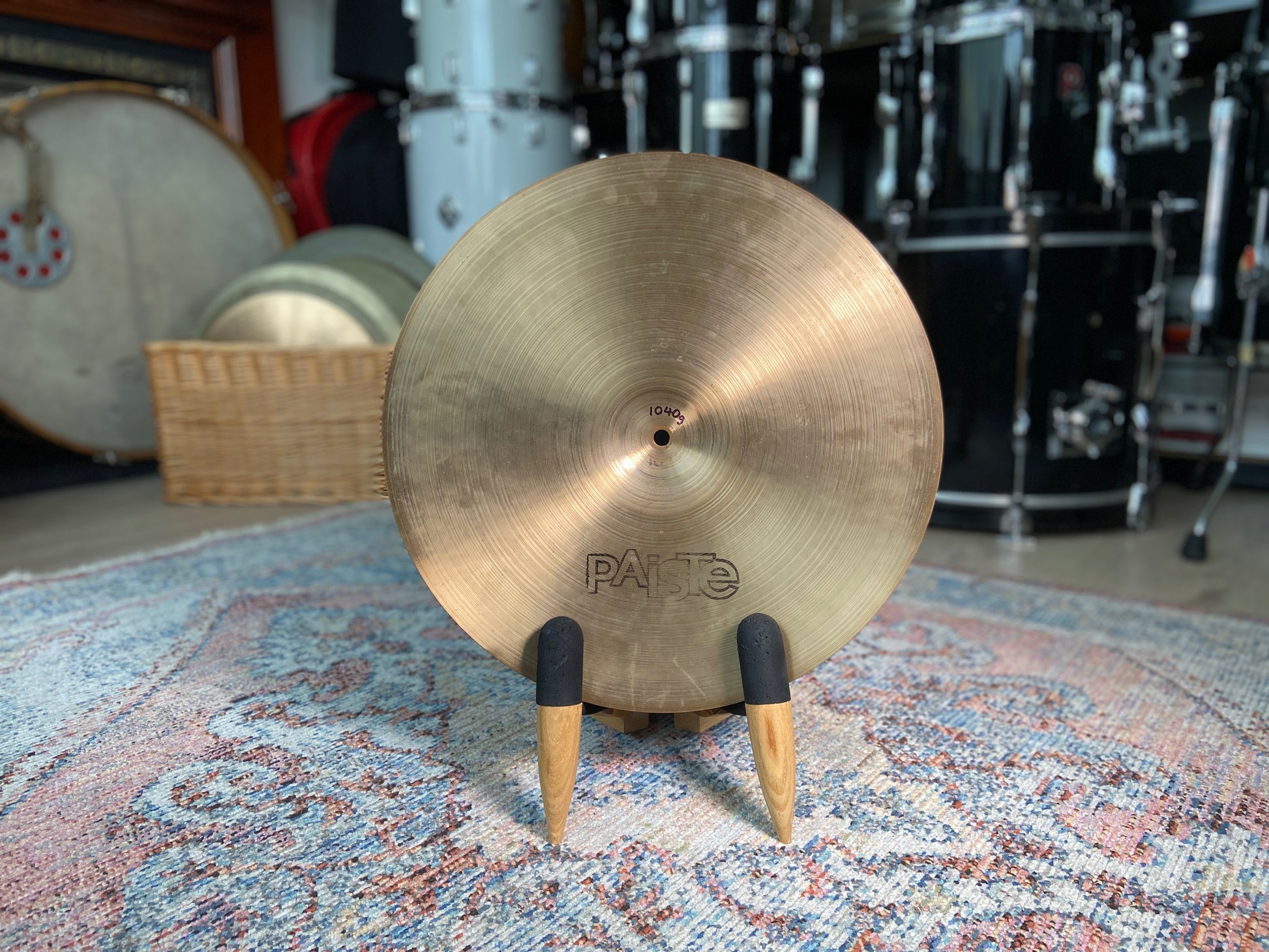 Paiste 2002 Black Label 16" Crash Cymbal - 1040g