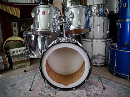 Premier Projector / Elite 4-Piece Drum Kit in Chrome - 1970's/80's