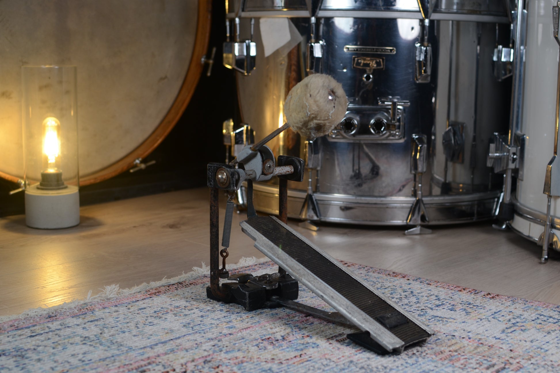 Olympic '1251' Vintage Bass Drum Pedal - 1976