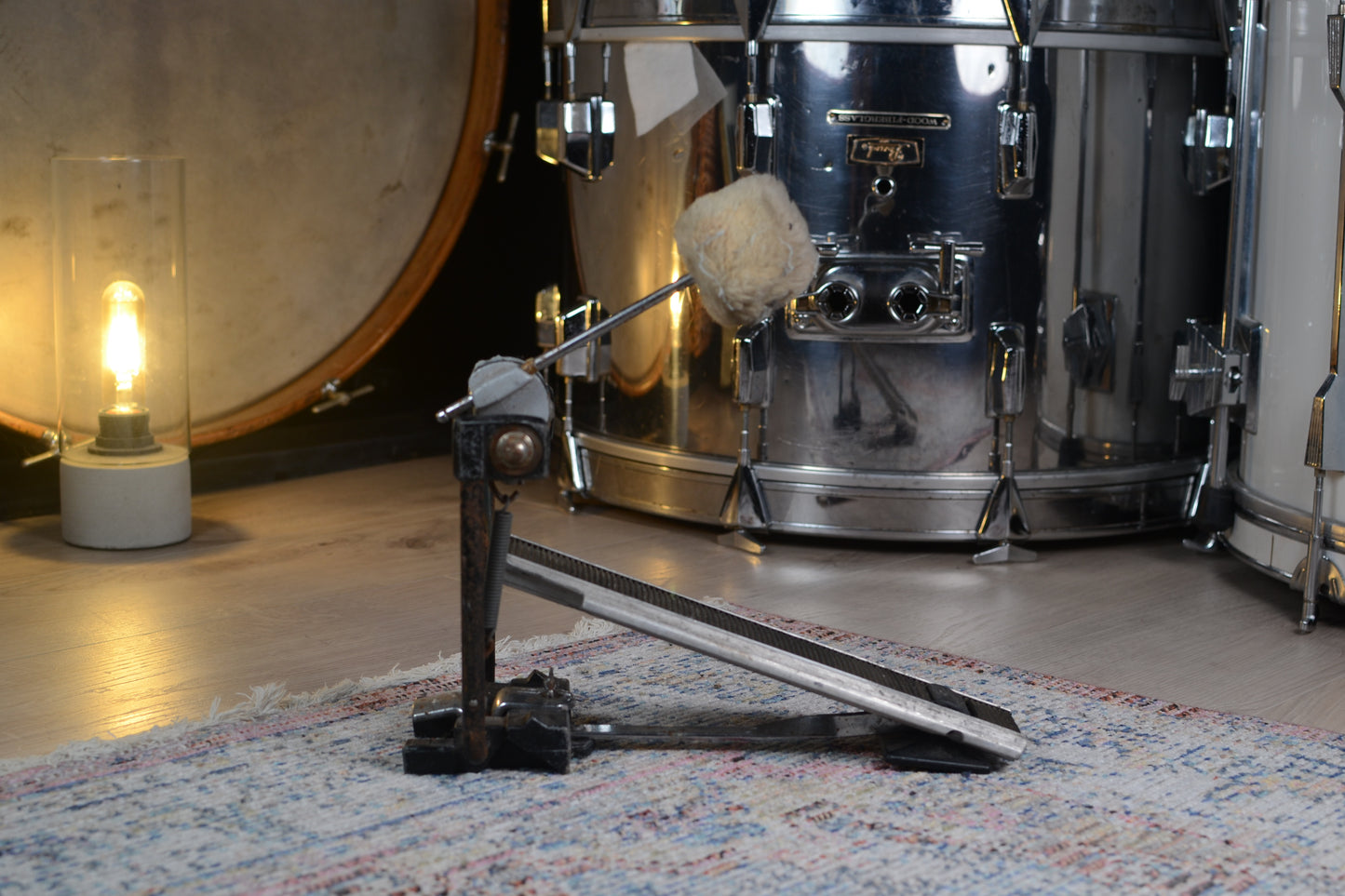 Olympic '1251' Vintage Bass Drum Pedal - 1976