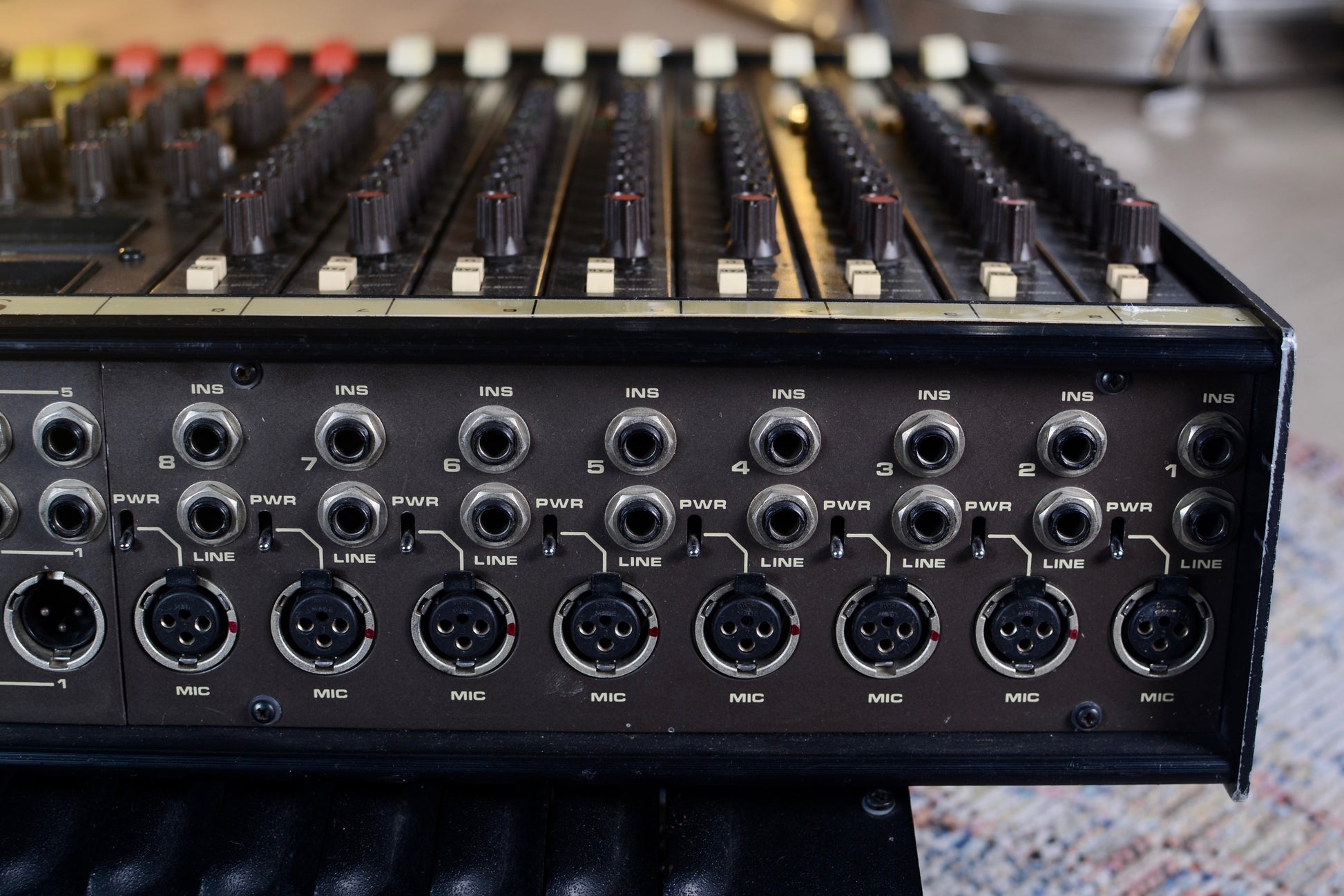 Soundcraft Series 200 8-Channel Vintage Analogue Mixing Desk - 1984