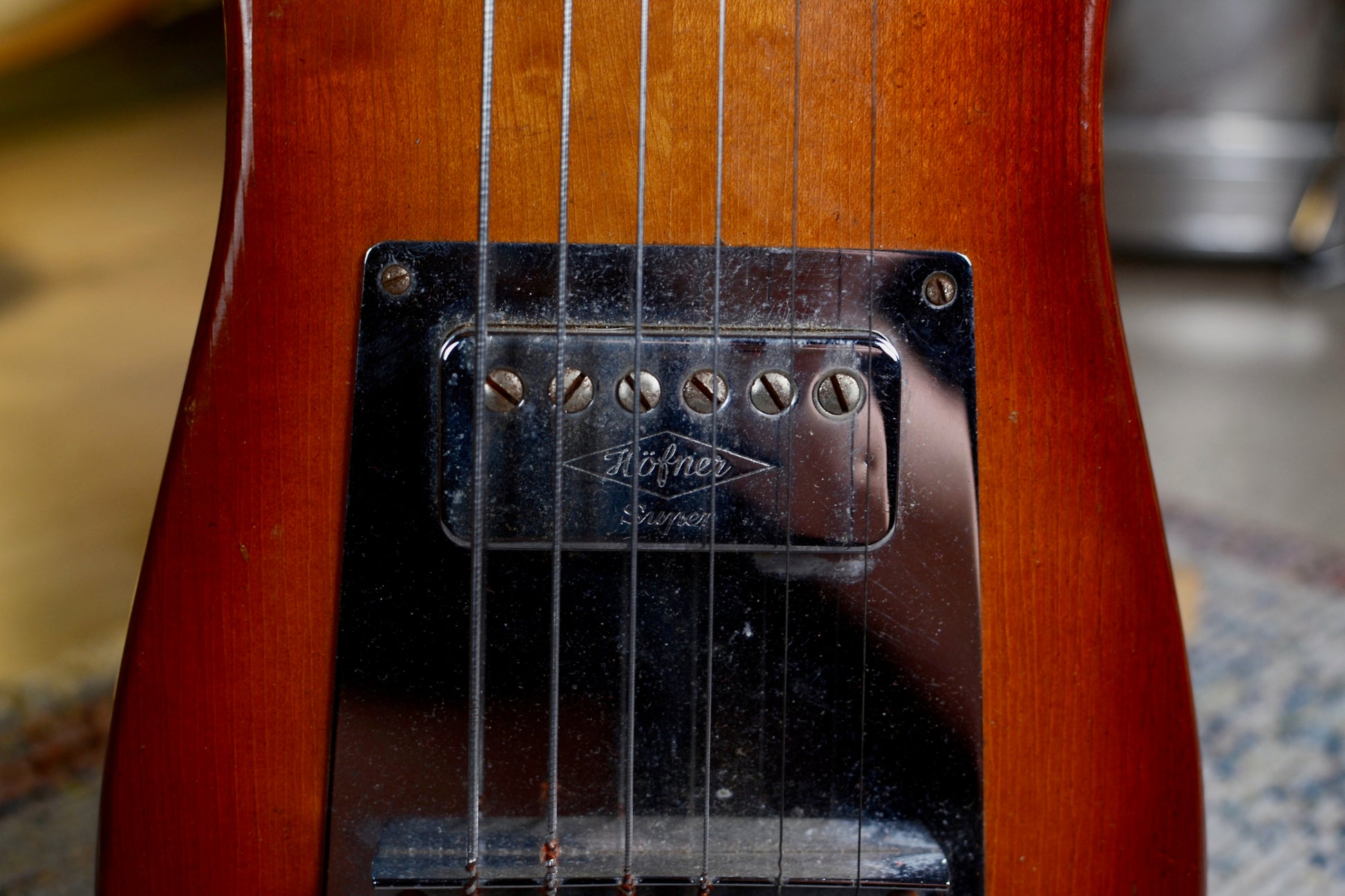 HOFNER 'Model 111' Vintage Electric Hawaiian Lap Steel Guitar - 1965