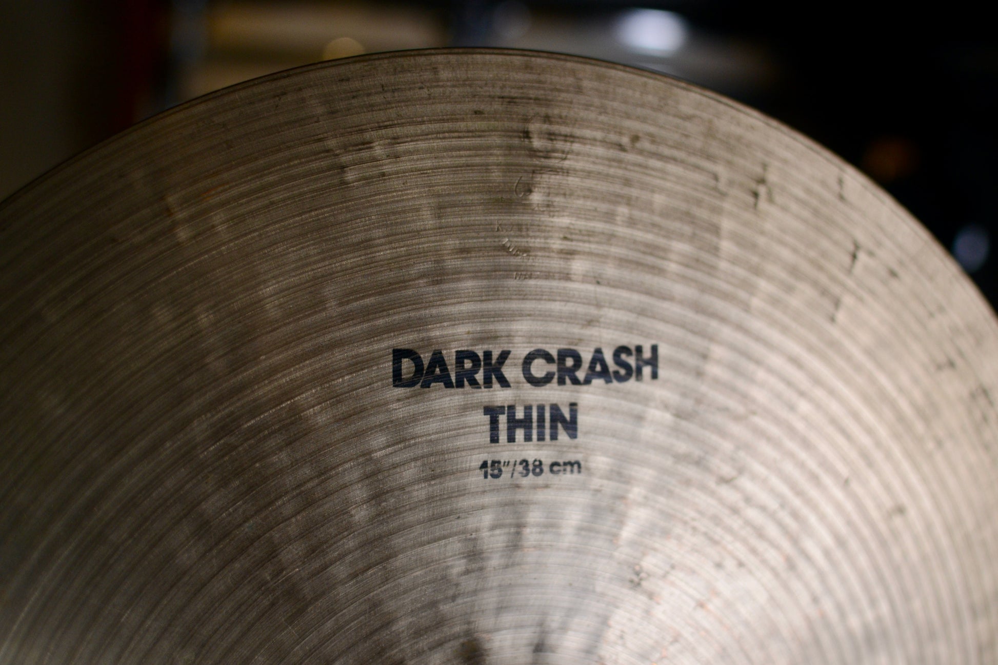 Zildjian K 15" Dark Thin Crash Cymbal - 790g