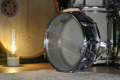 Beverley 'Cosmic 21' 14 x 5.5" Chrome Over Aluminium Snare Drum - 1960's