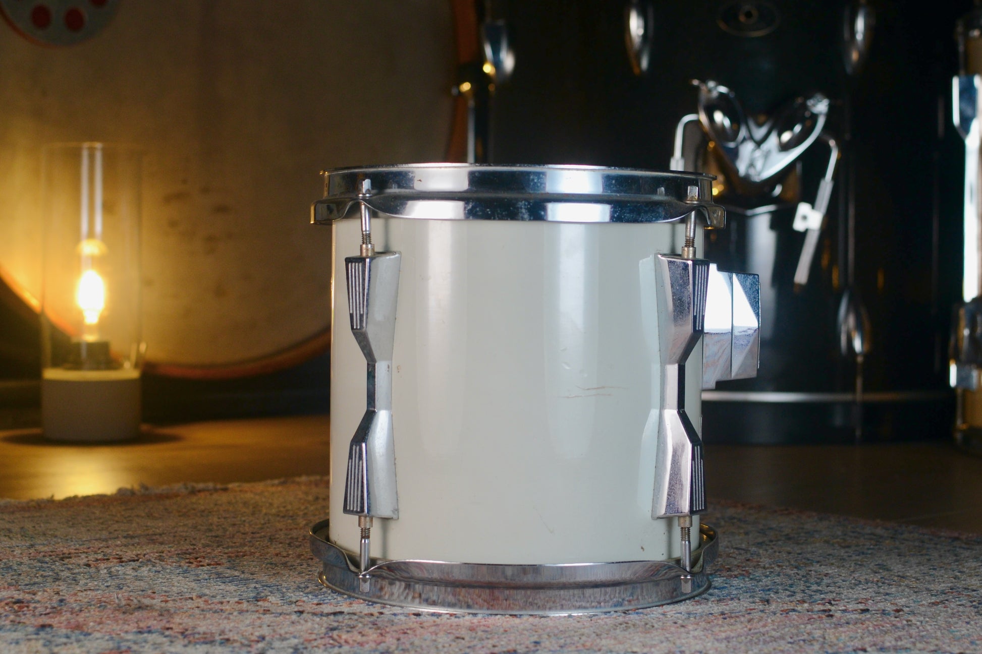 Tama Rockstar Pro 8x8" Rack Tom in Gloss White - 1990