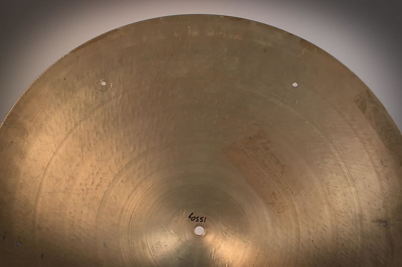 Krut Special 20" Vintage Ride Cymbal with Rivet Holes - 1550g - 1960's