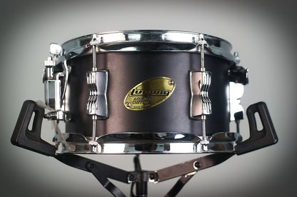 Ludwig Accent CS Custom 10x5" Snare Drum in Matt Black