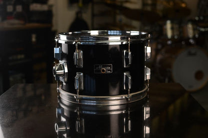 Pearl Maxwin '512' 12x8" Rack Tom 1980's Jet Black