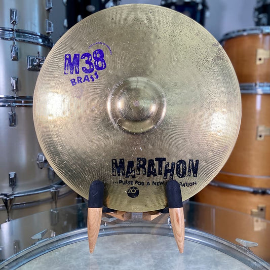 Meinl Marathon 20” M38 Brass Ride Cymbal - 1967g