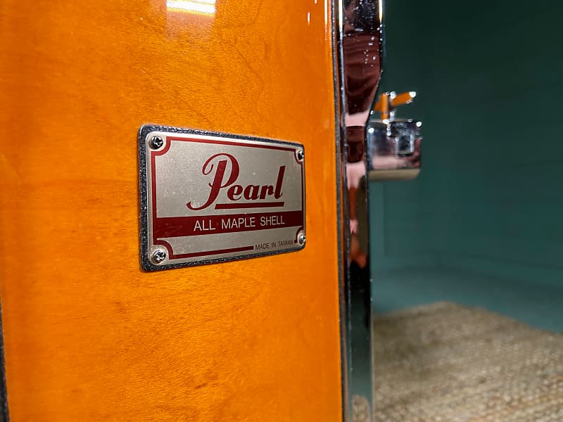 Pearl MLX 16" x 14" Tom in Liquid Amber - Early 1990's