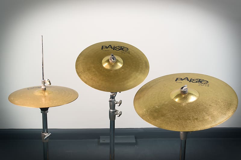 Paiste 101 Universal Cymbal Set (14" Hats, 16" Crash & 20" Ride)