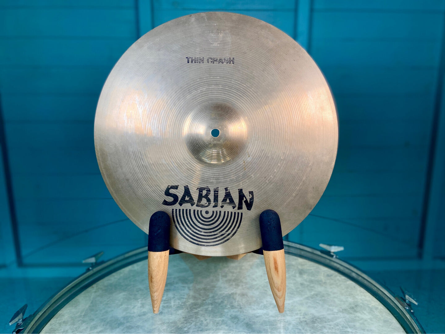 Sabian Pre-AA Series 16” Thin Crash Cymbal 995g - 1980’s