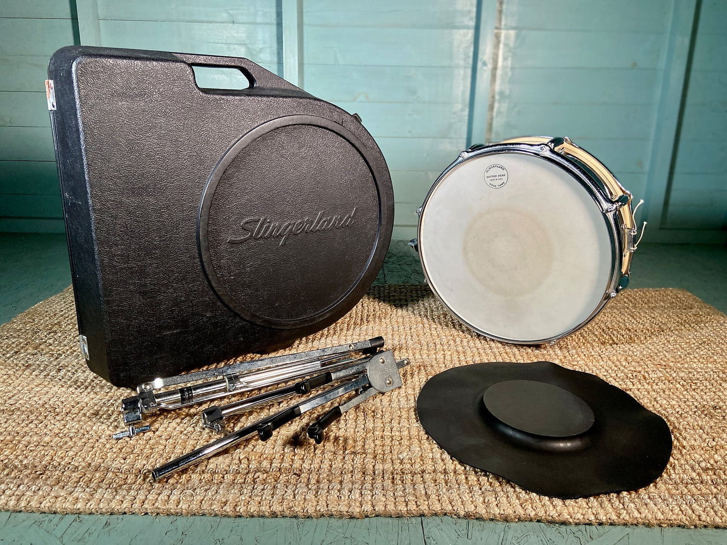Slingerland '70K Scholastic' Snare Drum Set with '141' Festival Model 14x5" Snare Drum - 1979