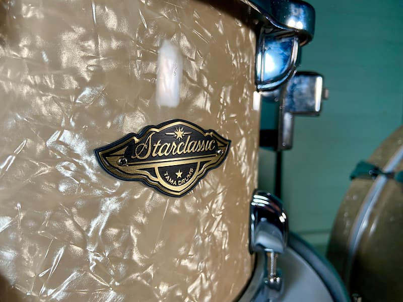 Tama Starclassic 3pcs Walnut/Birch Drum Kit - Vintage Marine Pearl