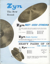 Load image into Gallery viewer, Zyn 18&quot; Crash Cymbal with Rivets - 1164g - 1960&#39;s
