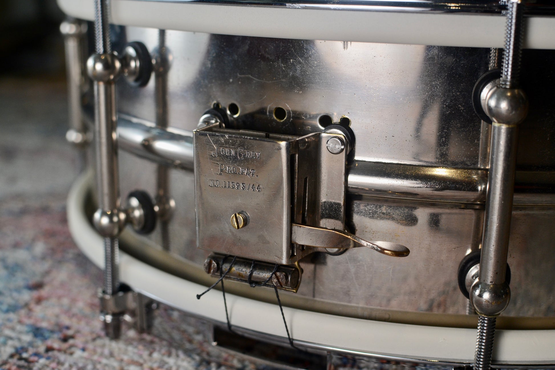 Premier 'De Luxe' Model 14x5" Vintage Snare Drum - 1930