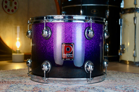 Premier Genista 13x10" Rack Tom in Purple Fade Sparkle