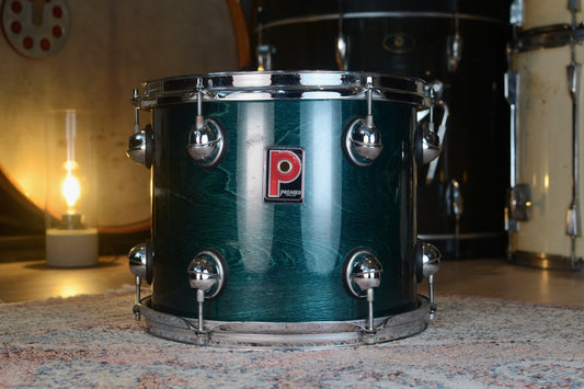 Premier Genista 12x10" Rack Tom in Turquoise - 1990's