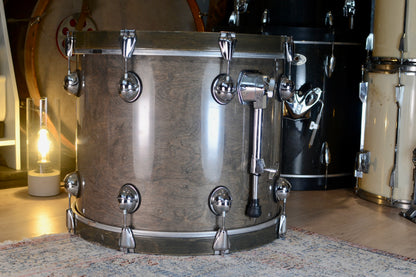 Premier Genista 20x16" Bass Drum in SG Sable (Misty Black) - 1990's