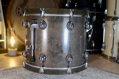 Premier Genista 20x16" Bass Drum in SG Sable (Misty Black) - 1990's