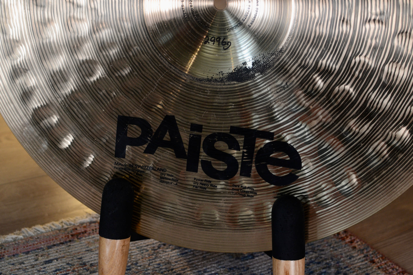 Paiste 20" Signature Dry Heavy Ride Cymbal - 2996g